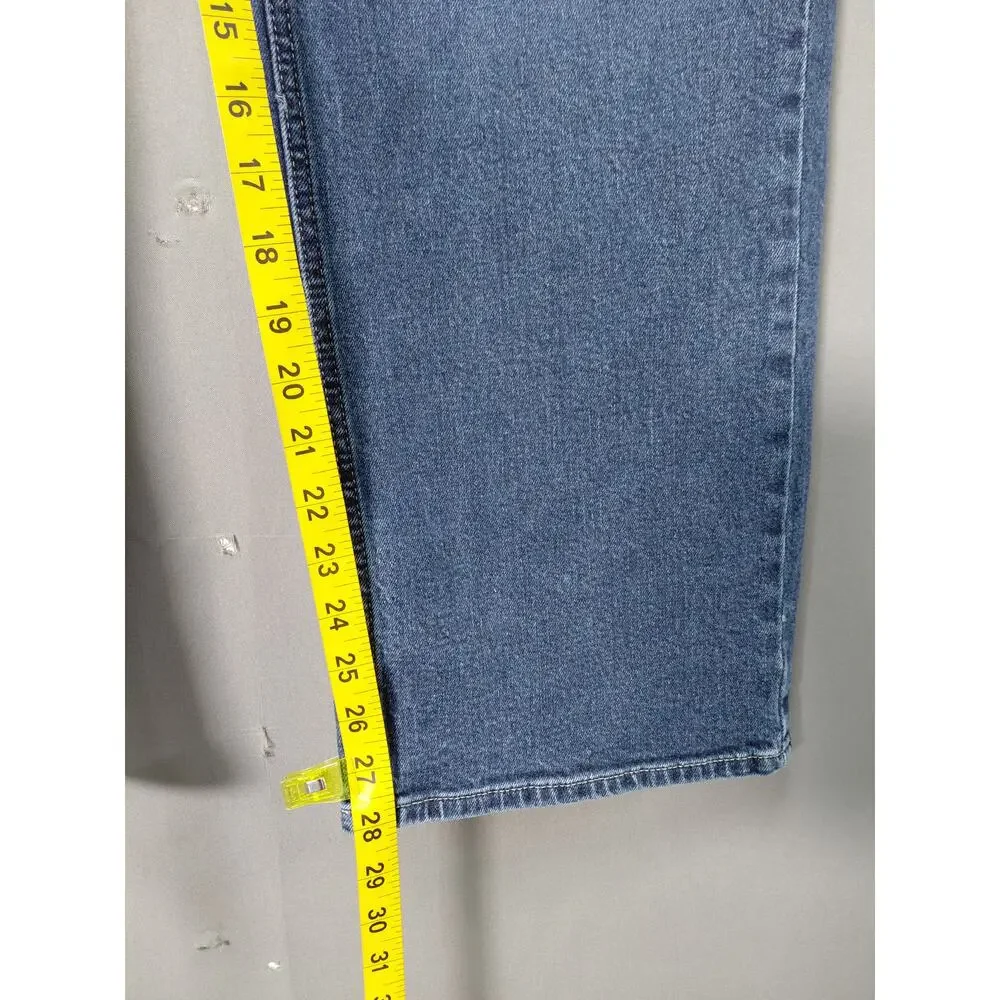Levi's Signature Blue Straight Leg Relaxed Fit Jeans Men Size W40 L30